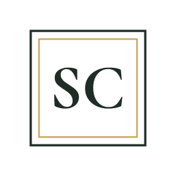 Samla Capital SC mark, forest green and gold